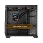 Jungle Leopard AC-01 Curved Mid Tower ATX Case (Without Fans) – Black