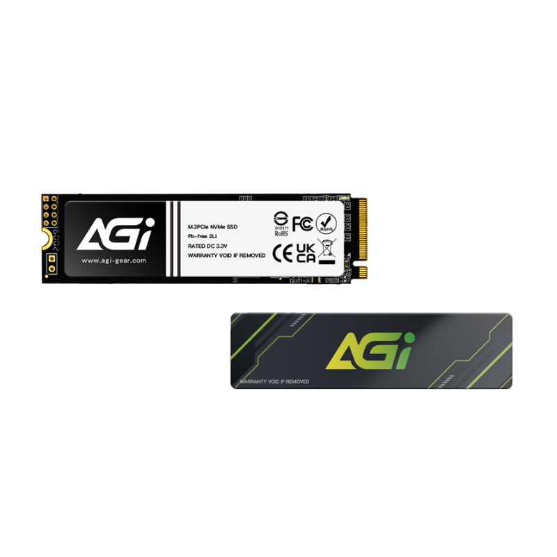 AGI AI298 1TB PCIe NVMe M.2 Gen3 SSD
