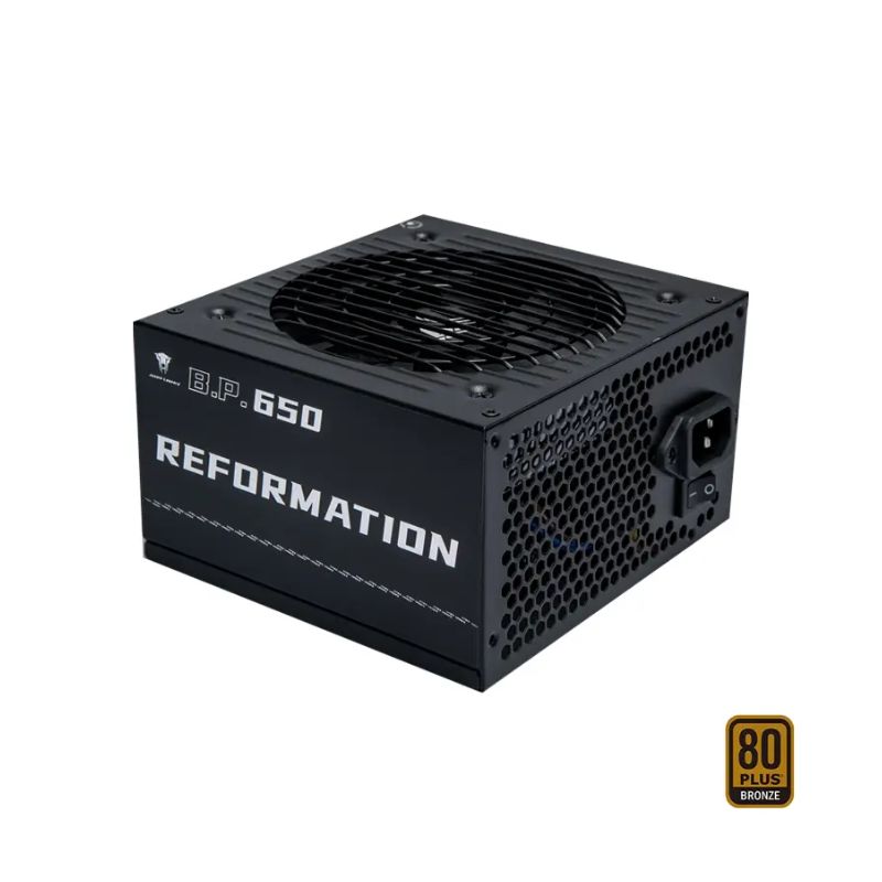 Jungle Leopard BP650 650W 80+ Bronze Full-Modular Power Supply - Black