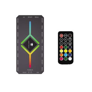 Jungle Leopard 9-Port Fan Hub