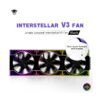 Jungle Leopard Interstellar V3 ARGB 120mm Reversible (3-Pack Fans) – Black - Image 2