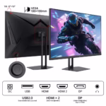 KTC H27T7P 27-Inch 200Hz QHD (2560×1440) Fast IPS Gaming Monitor - 3-Years Warranty