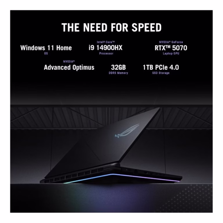 ASUS ROG G16 RTX 5070