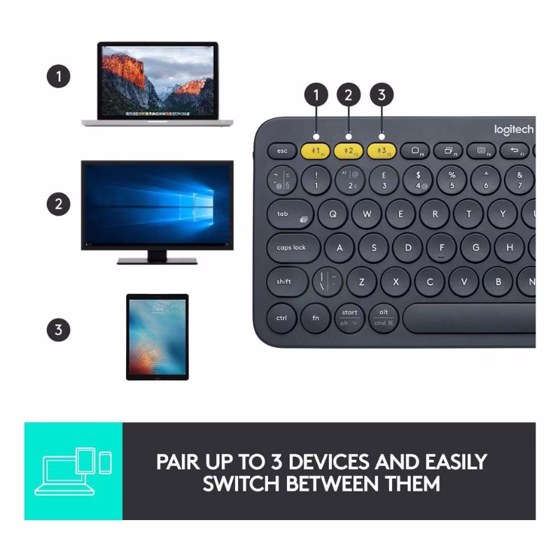 Logitech K380 Bluetooth Keyboard