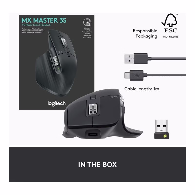 Logitech MX Master 3S Mouse