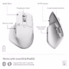 Logitech MX Master 3S Wireless Gaming Mouse – White - Image 3