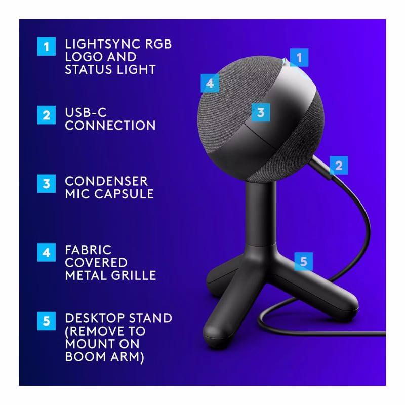 Logitech RGB Microphone
