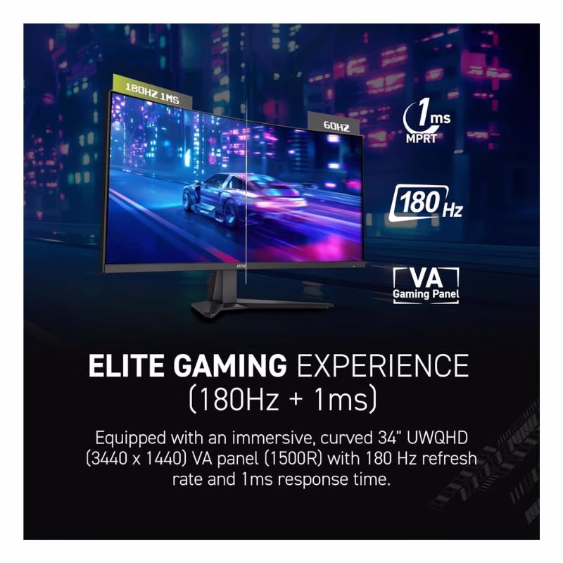MSI 34-inch Gaming Monitor