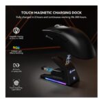 Attack Shark X1 16000 DPI RGB Tri-mode Gaming Mouse – Black - Image 3