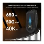 Attack Shark X1 16000 DPI RGB Tri-mode Gaming Mouse – Black - Image 5