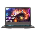 MSI Thin 15 Gaming Laptop - Intel Core i5-13420H, 15.6-Inch FHD IPS 144Hz Display, 16GB RAM, 512GB SSD, NVIDIA RTX 3050 4GB Graphics Card, Windows 11, Cosmos Gray