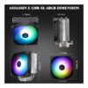 Thermalright Assassin X 120 Refined SE ARGB 120mm Fan – White - Image 4