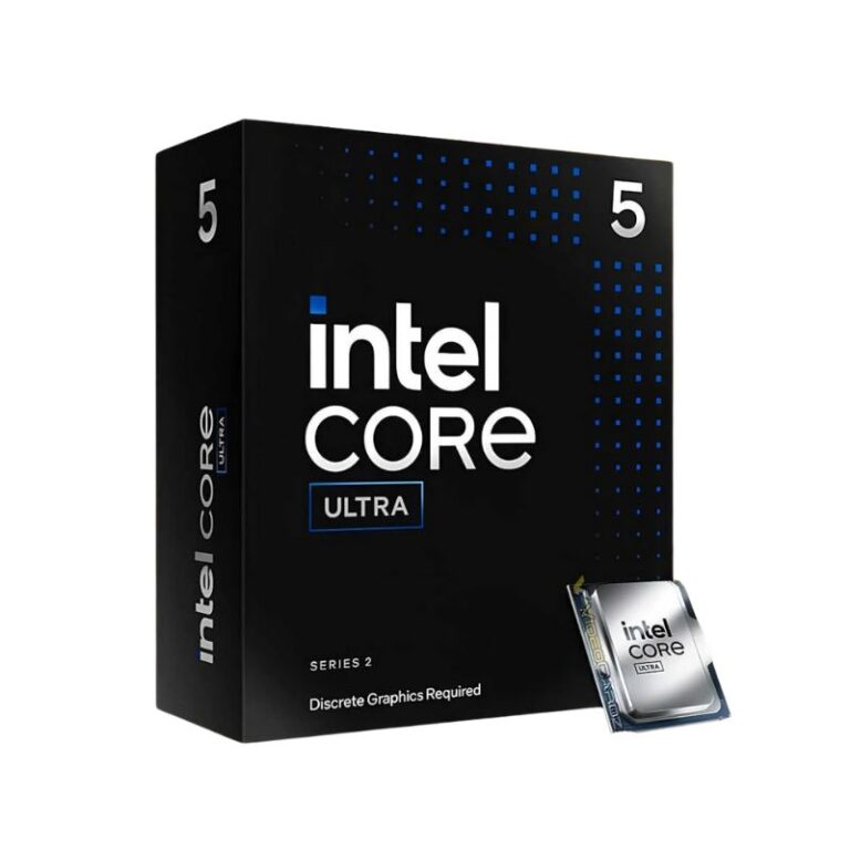 Intel Core Ultra 5-225F Desktop Processor – Tray