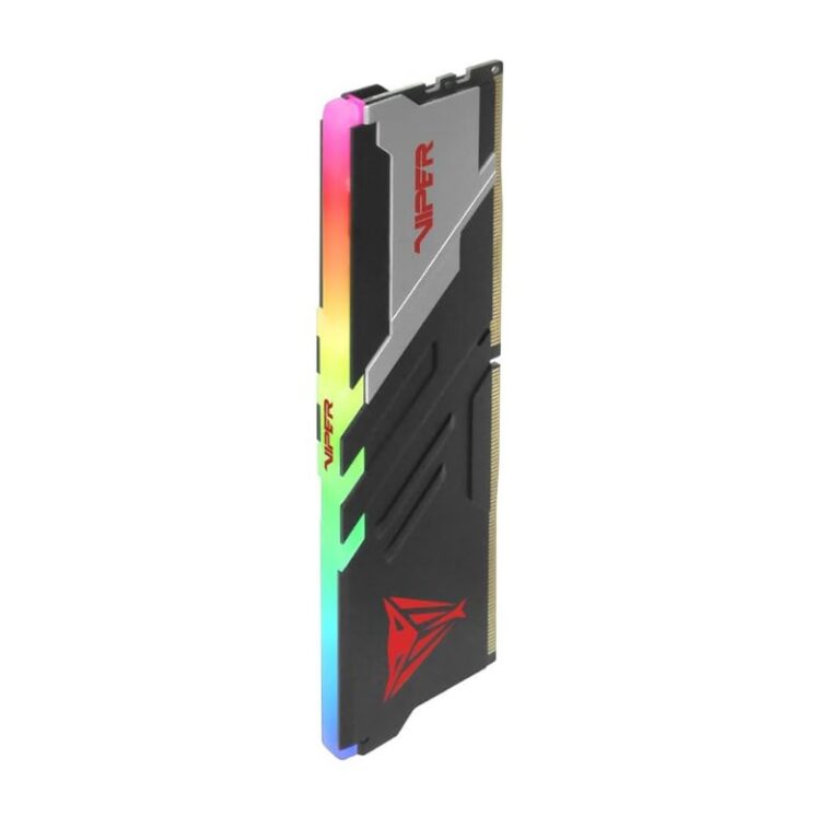 Patriot Viper Venom 16GB (1X16GB) DDR5 6400MHz RGB Desktop Memory – Black