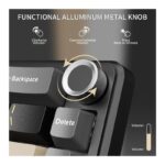 ATTACK SHARK X66 RGB Wireless Mechanical Gaming Keyboard - Star Black - Image 3