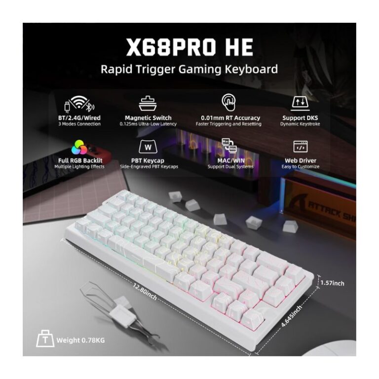 ATTACK SHARK X68 PRO