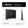 Hisense 32A4Q 32" FHD Smart TV with VIDAA OS– Black - Image 2