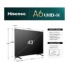 Hisense 43 4K UHD Smart TV