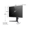 Hisense 27G6Q 27-Inch 300Hz QHD (2560×1440) Fast IPS 1ms GTG Gaming Monitor with FreeSync Premium