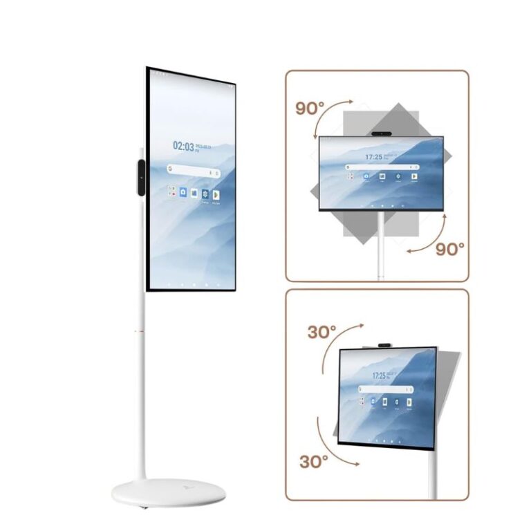 Luminex 32 Inch 2k Android 10000mAH Battery Portable Smart Monitor – 3 years Warranty