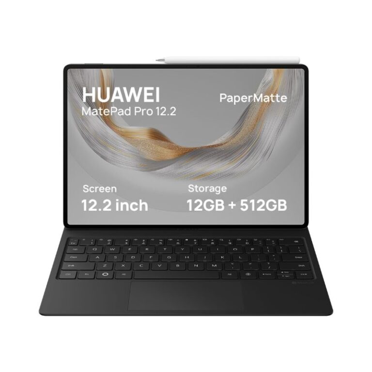 Huawei MatePad Pro 12.2 Paper 12GB/512GB 12.2" Wi-Fi Tablet – Black/Gold, 50MP, 10100mAh