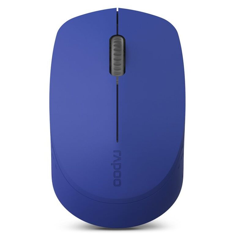 Rapoo M100 Silent Multi-Mode 1000 DPI Mouse - Blue