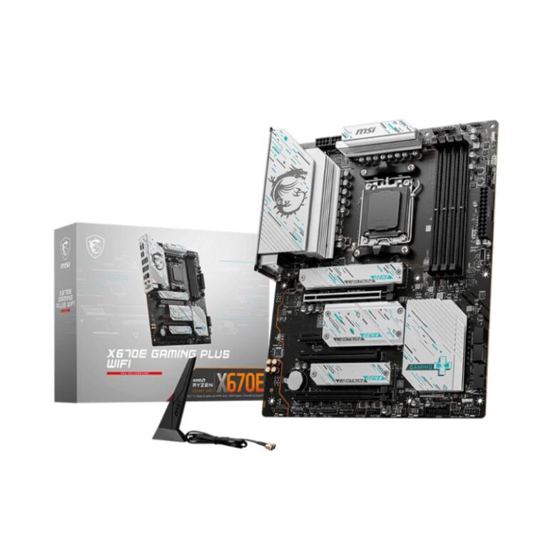 MSI X670E GAMING PLUS WIFI AM5 AMD X670 DDR5 Motherboard