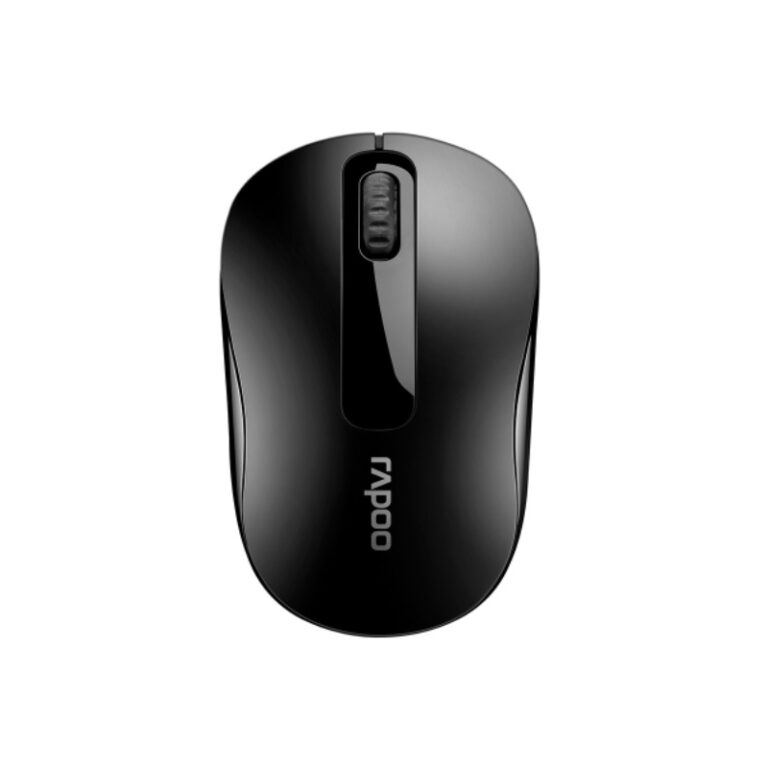 Rapoo M10 Plus Wireless Optical Mouse - Black