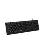Rapoo NK1900 Wired Spill-Resistant USB Keyboard - Black