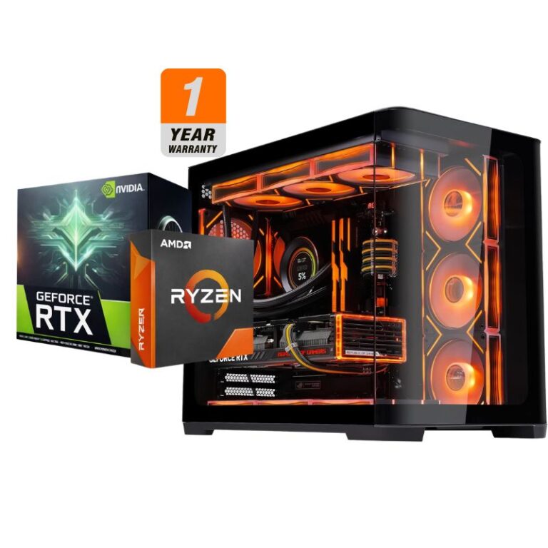 Adam Smasher Gaming PC - AMD Ryzen 5 7600X, ZOTAC RTX 5070 OC 12GB, 16GB DDR5 6000MHz ANACONDA, 1TB NVMe SSD
