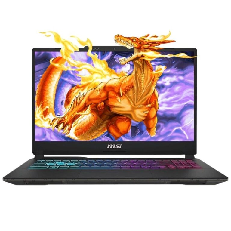 MSI Cyborg 15 A13VE Gaming Laptop - Intel Core i7-13620H, 16GB RAM, 512GB SSD, RTX 4050 6GB, 15.6" FHD 144Hz, Black