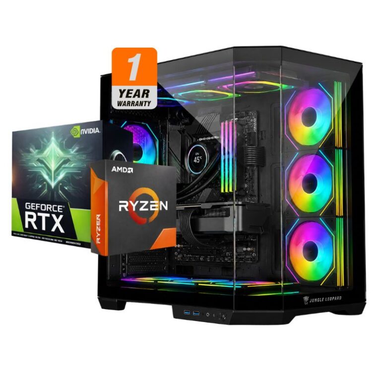 Voyager 1 Gaming PC - AMD Ryzen 5 9600X, Zotac RTX 5070 SOLID OC 12GB, ANACONDA 16GB DDR5 6000MHz, 1TB NVMe SSD