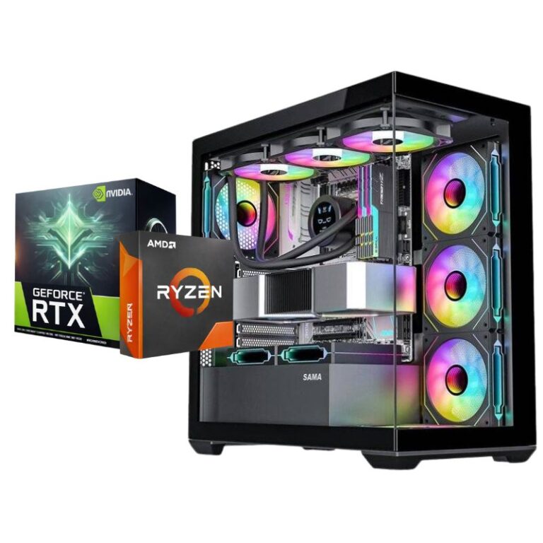 Artemis 2 Gaming PC (AMD Ryzen 5 5500, 16GB DDR4, 1TB NVMe SSD, RTX 3060 12GB)
