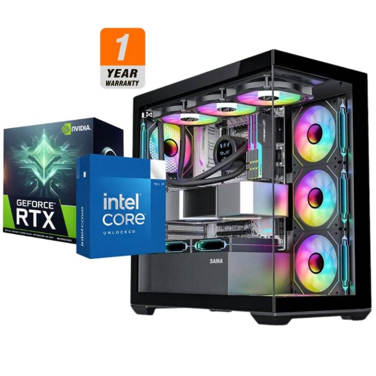 Vanguard Gaming PC (Intel Core i5-14400F, 16GB DDR5, 1TB NVMe SSD, RTX 5070 12GB)