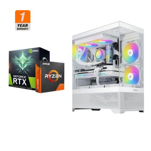Arthur Morgan Gaming PC (Intel Core i5-14400F, 16GB RAM, 1TB NVMe SSD, Zotac Gaming RTX 5070 Solid OC 12GB)