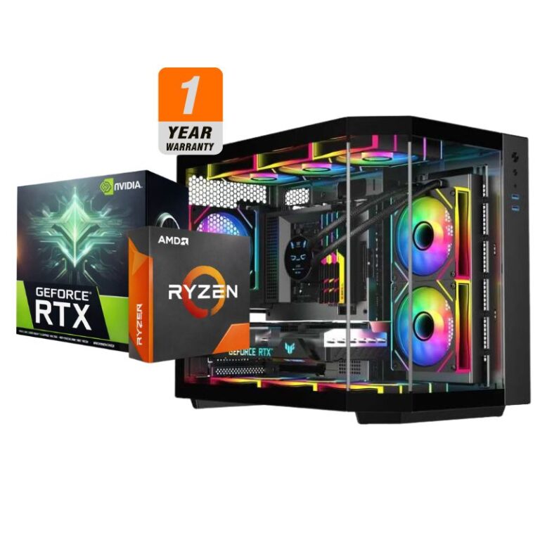 Jumpmaster Gaming PC - AMD Ryzen 7 7700, ASUS Dual RTX 5070 OC 12GB, 16GB DDR5 6000MHz, 1TB NVMe