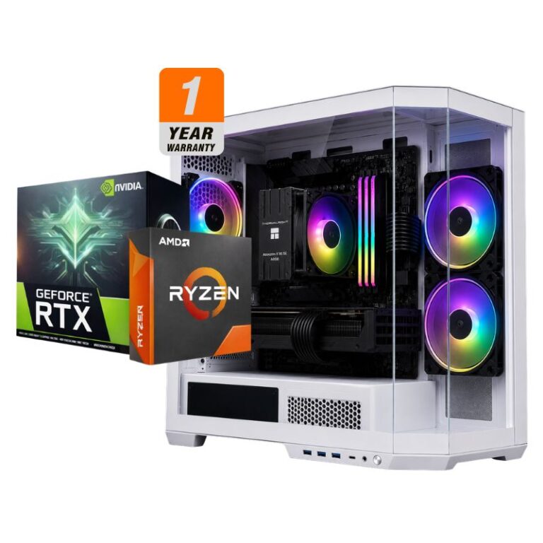 Merv Gaming PC - Intel Core Intel Core i5-12400F, ASUS Dual RTX 5060 OC 8GB, 16GB DDR5 6000MHz, 1TB NVMe